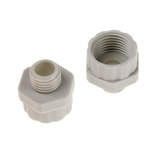 RS PRO Cable Gland Adaptor, M12 Exterior Thread, M16 Interior Thread, Nylon 66