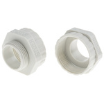 RS PRO Cable Gland Adaptor, M25 Exterior Thread, M32 Interior Thread, Nylon 66