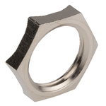 Lapp Silver Nickel Plated Brass Cable Gland Locknut, M16 Thread