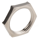 Lapp Silver Nickel Plated Brass Cable Gland Locknut, M25 Thread