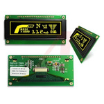 NEWHAVEN DISPLAY INTERNATIONAL NHD-2.8-25664UCY2 LCD Colour Display, 2.8in, 128 x 64pixels