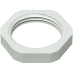 SIB Grey Fibreglass PA Cable Gland Locknut, M16 Thread