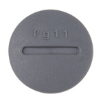 Alpha Wire Blanking Plug, PG11, Chloroprene Rubber (O-Ring/Seal), Polyamide, 22mm Diameter, Threaded