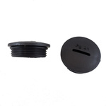 Alpha Wire Blanking Plug, M20, 20mm Hole Diameter, Plastic, 24mm Diameter, Threaded
