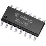 Infineon ICL5102XUMA2 LED Driver IC, 85 → 305 V ac 400 (Sink)mA 16-Pin PG-DSO