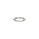 Legrand Brass Cable Gland Locknut, M25 Thread