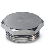 Phoenix Contact, M16, Nickel Plated Brass, Threaded
