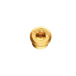 ABB Stopping Plug, M25, Nickel Plated Brass, Threaded