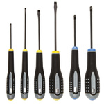 Bahco Engineers Slotted; Pozidriv Screwdriver Set 6 Piece