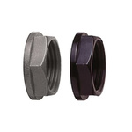ABB Black Low Smoke Zero Halogen (LSZH), Self-extinguishing Nylon Cable Gland Locknut, M16 Thread