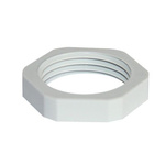 SIB Black Polyamide Cable Gland Locknut, M50 Thread