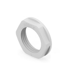 Light Grey UL 94 V2 PA 6 Cable Gland Locknut, M20 Thread