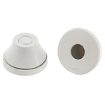 RS PRO Grey EPDM Cable Gland, M32 Thread, 15mm Min, 20mm Max, IP67