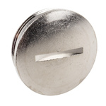 Lapp Blanking Plug, M32, Nickel Plated Brass, 35mm Diameter, Threaded