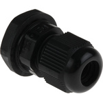 RS PRO Black Nylon Cable Gland, PG7 Thread, 3.5mm Min, 6mm Max, IP68