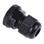 RS PRO Black Nylon Cable Gland, PG9 Thread, 4mm Min, 8mm Max, IP68