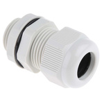 RS PRO Grey Nylon Cable Gland, M20 Thread, 10mm Min, 14mm Max, IP68