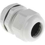 RS PRO Grey Nylon Cable Gland, M25 Thread, 13mm Min, 18mm Max, IP68