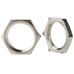 Lapp Silver Nickel Plated Brass Cable Gland Locknut, PG11 Thread