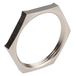 Lapp Silver Nickel Plated Brass Cable Gland Locknut, PG29 Thread