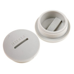 RS PRO Blanking Plug, M25, 24.7mm Hole Diameter, Nylon 66, 29.7mm Diameter, Threaded