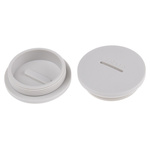 RS PRO Blanking Plug, M40, 39.9mm Hole Diameter, Nylon 66, 45.8mm Diameter, Threaded