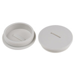 RS PRO Blanking Plug, M50, 49.9mm Hole Diameter, Nylon 66, 55.5mm Diameter, Threaded