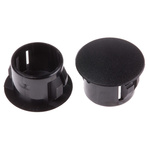 RS PRO Blanking Plug, 12.7mm Hole Diameter, Nylon 66, 16.5mm Diameter, Unthreaded