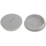 RS PRO Blanking Plug, M63, 62.4mm Hole Diameter, Nylon 66, 69.3mm Diameter, Threaded