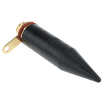Black Brass Cable Gland, M20 Thread, 8.4mm Min, 13.5mm Max, IP66