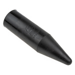 Black Brass Cable Gland, M20 Thread, 15.5mm Min, 21.1mm Max, IP66