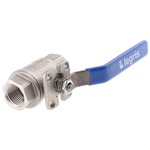 Legris Stainless Steel Manual Ball Valve 1/2 in BSPP 2 Way