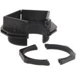 RS PRO Black Nylon Cable Gland Kit, M50 Thread, IP66