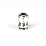 RS PRO Metallic Nickel Plated Brass Cable Gland, M20 Thread, 6mm Min, 12mm Max, IP68