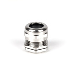 RS PRO Metallic Nickel Plated Brass Cable Gland, M25 Thread, 9mm Min, 16mm Max, IP68