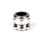 RS PRO Metallic Nickel Plated Brass Cable Gland, M40 Thread, 20mm Min, 26mm Max, IP68