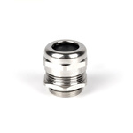 RS PRO Metallic Nickel Plated Brass Cable Gland, PG13.5 Thread, 6mm Min, 12mm Max, IP68