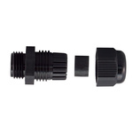 RS PRO Black Nylon Cable Gland, M16 Thread, 5mm Min, 10mm Max, IP68