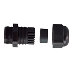 RS PRO Black Nylon Cable Gland, PG29 Thread, 18mm Min, 25mm Max, IP68
