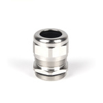 RS PRO Nickel Plated Brass Cable Gland, M32 Thread, 13mm Min, 20mm Max, IP68