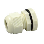 RS PRO White Nylon Cable Gland, M40 Thread, 22mm Min, 32mm Max, IP68