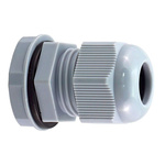 RS PRO Grey Nylon Cable Gland, M40 Thread, 20mm Min, 28mm Max, IP68