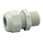 RS PRO Grey Nylon Cable Gland, PG48 Thread, 34mm Min, 44mm Max