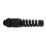 RS PRO Black Nylon Cable Gland, M12 Thread, 3mm Min, 6.5mm Max, IP68