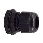 RS PRO Black Nylon Cable Gland, PG7 Thread, 3mm Min, 6.5mm Max, IP68