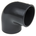 Georg Fischer 90° Elbow PVC Pipe Fitting, 50mm