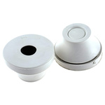 RS PRO Grey EPDM Cable Gland, M40 Thread, 20mm Min, 26mm Max, IP67