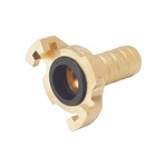 Straight Male Hose Coupling 3/8in Male Pipe Thread Insert, 3/8 in Male, Brass