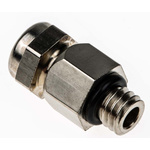 Lapp SKINDICHT Series Metallic Nickel Plated Brass Cable Gland, M6 Thread, 2mm Min, 3mm Max, IP68