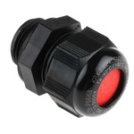 Kopex-EX CGM Series Black Nylon Cable Gland, M20 Thread, 10mm Min, 14mm Max, IP66, IP68